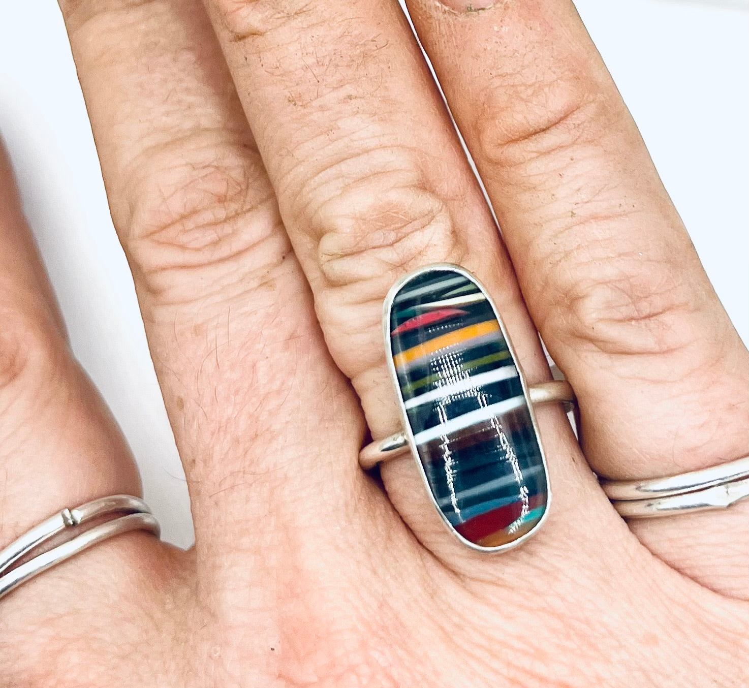Surfite Sterling Ring