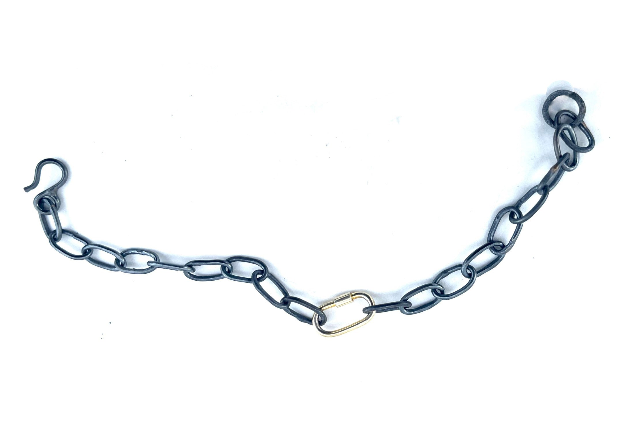 Gold Carabiner Bracelet