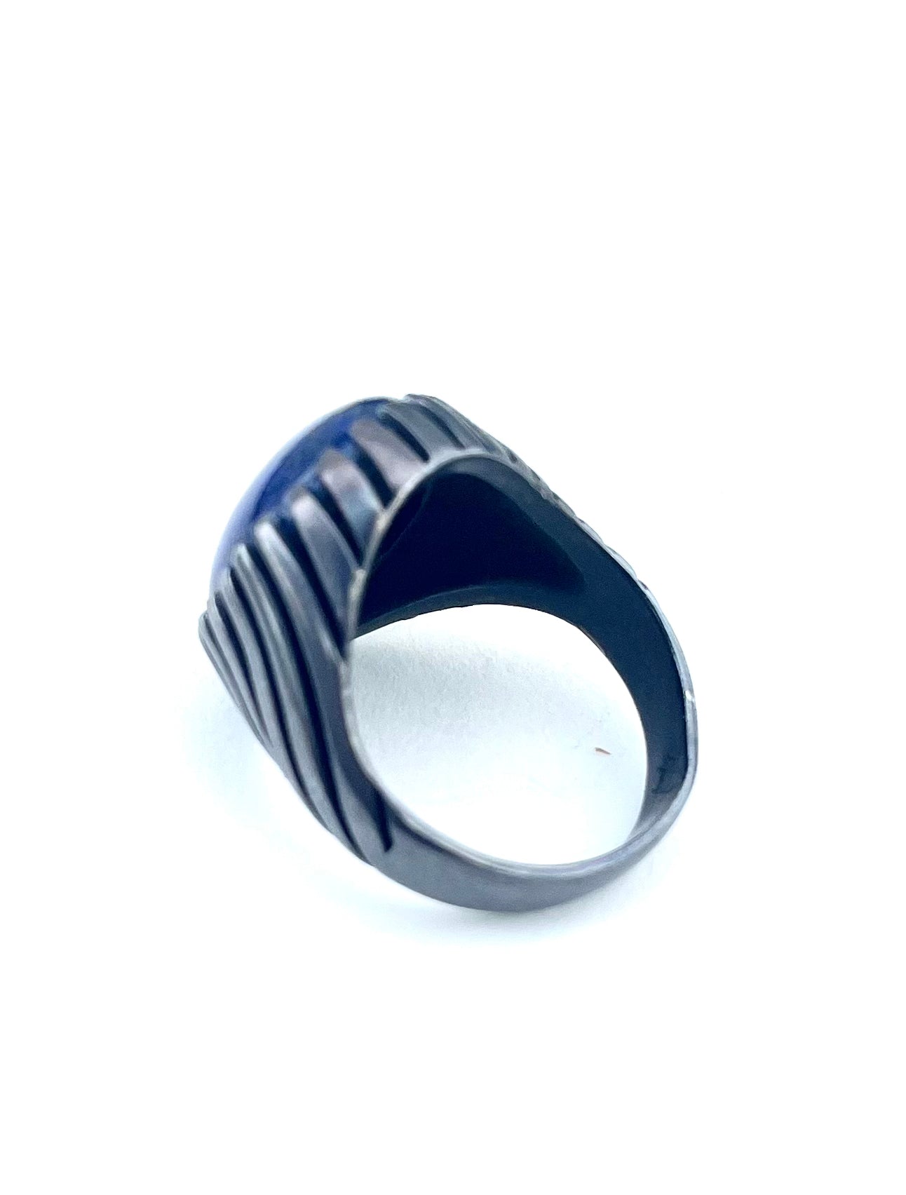 Lapis Sterling Ring