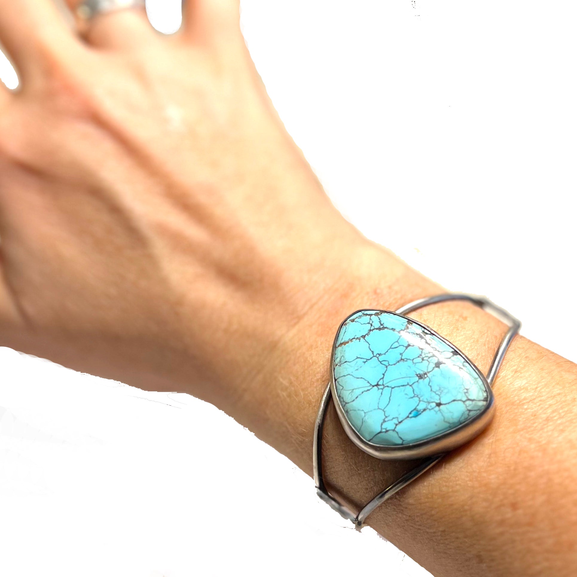 Boa Canyon Bangle – Handmade Sterling Silver Statement Bracelet