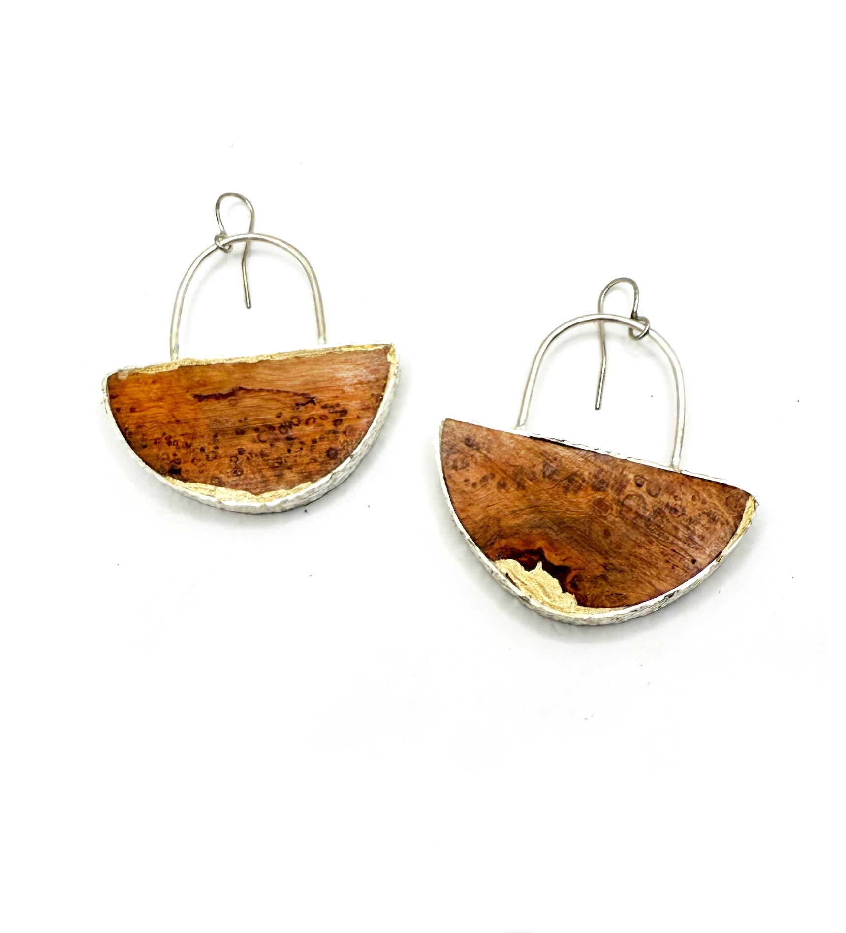 Cherry Sterling Boat Earring_ Large
