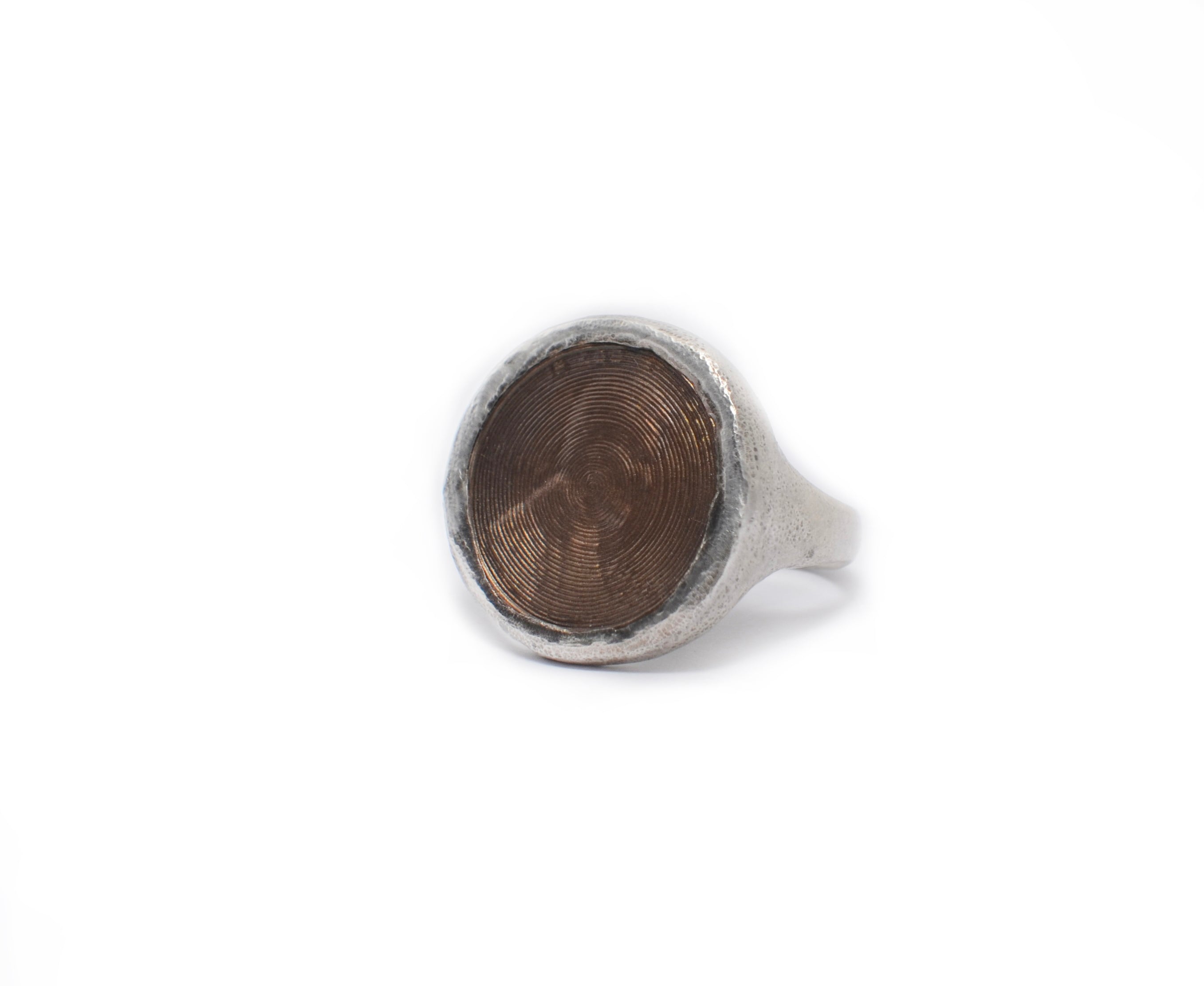 Abe Ring Spiral Penny Signet