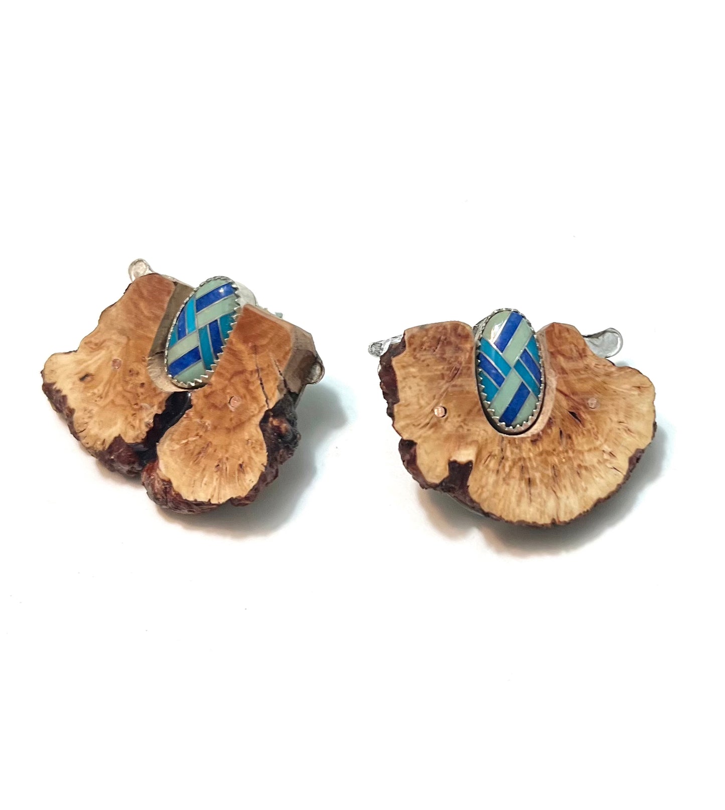 Inlay Stone Earrings with Chamise